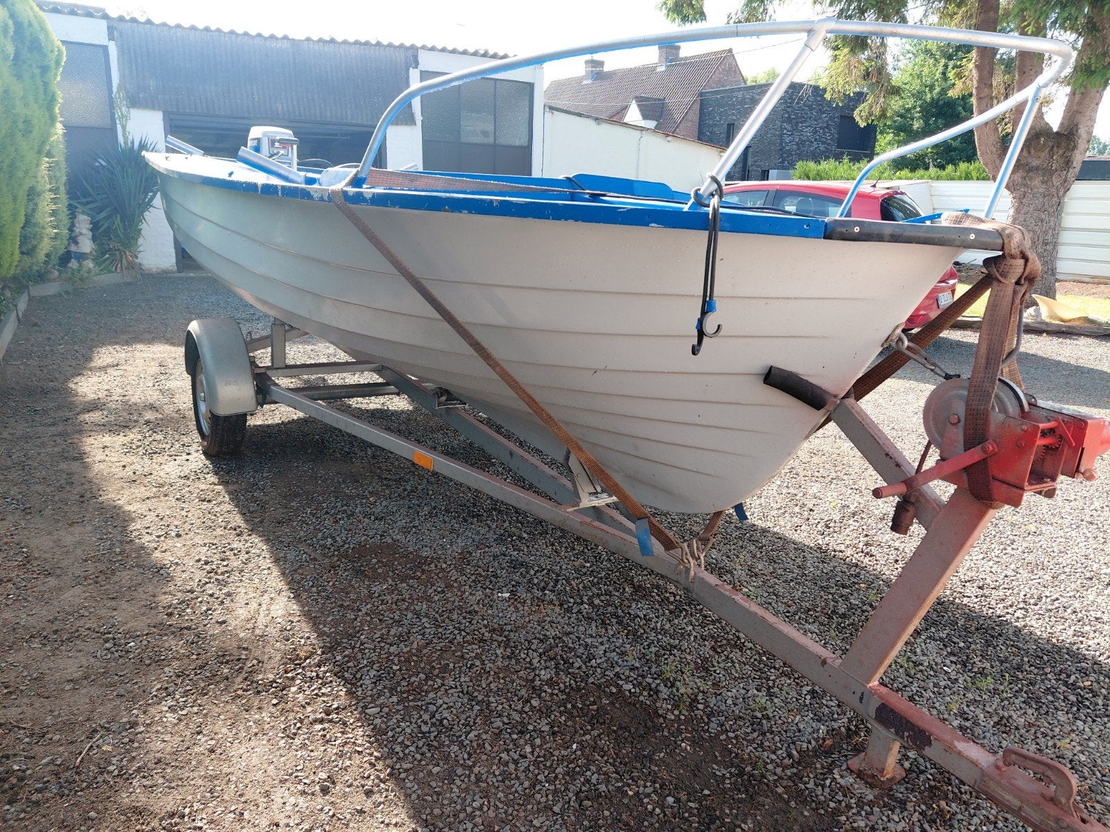 Vis boot noors, Ophalen