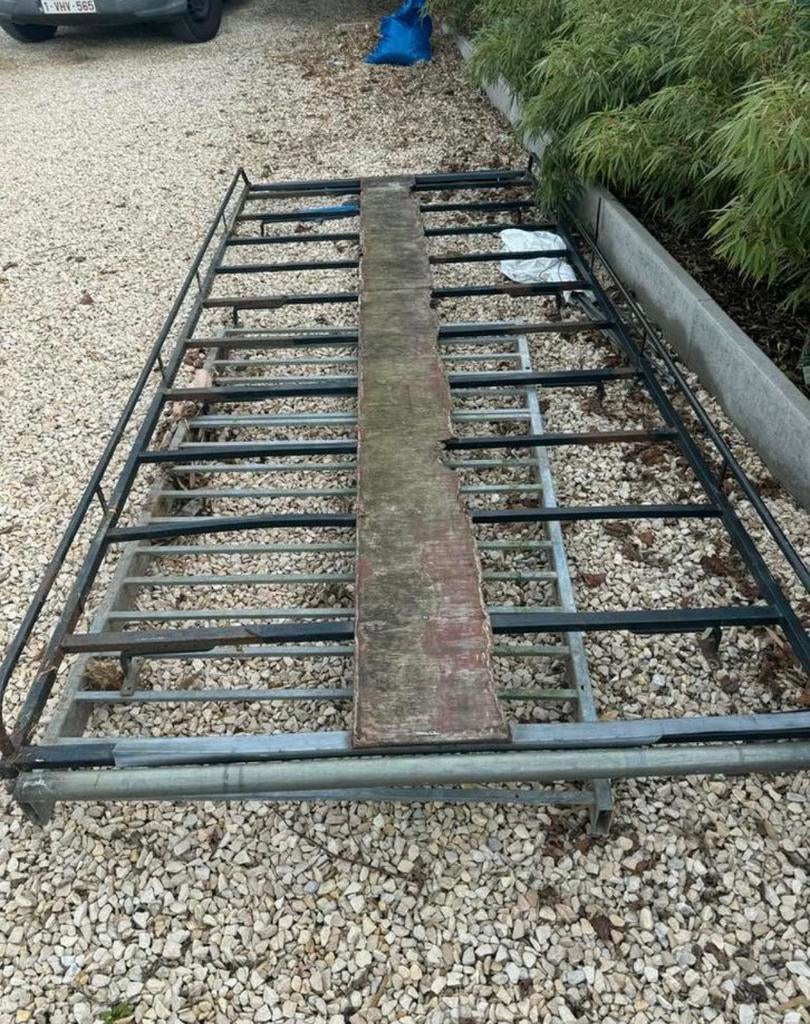 Dakdrager bestelwagen (Metalen frame / onderstel), Ophalen, Zo goed als nieuw