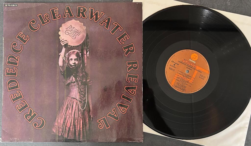 CREEDENCE CLEARWATER REVIVAL - Mardi grass ( LP ), Cd's en Dvd's, Vinyl | Rock, Gebruikt, Poprock, 1970 - 1979, 12 inch, Verzenden