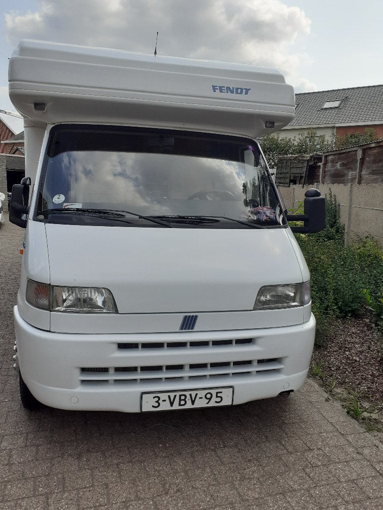 TE KOOP CAMPER FIAT DUCATO 2.5 TDI CAT BWJ 1998, Caravans en Kamperen, Standaard zit, Ringverwarming, Détecteur de fuite de gaz