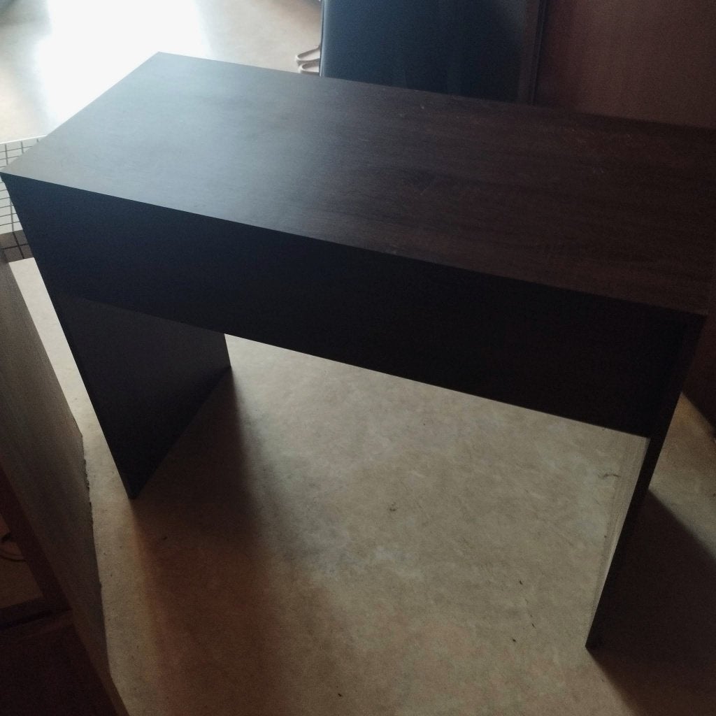 Petit Bureau ou Console Petit Espace Bon état!  90x40x72 cm, Maison & Meubles, Autres types, Enlèvement, Utilisé, Brun
