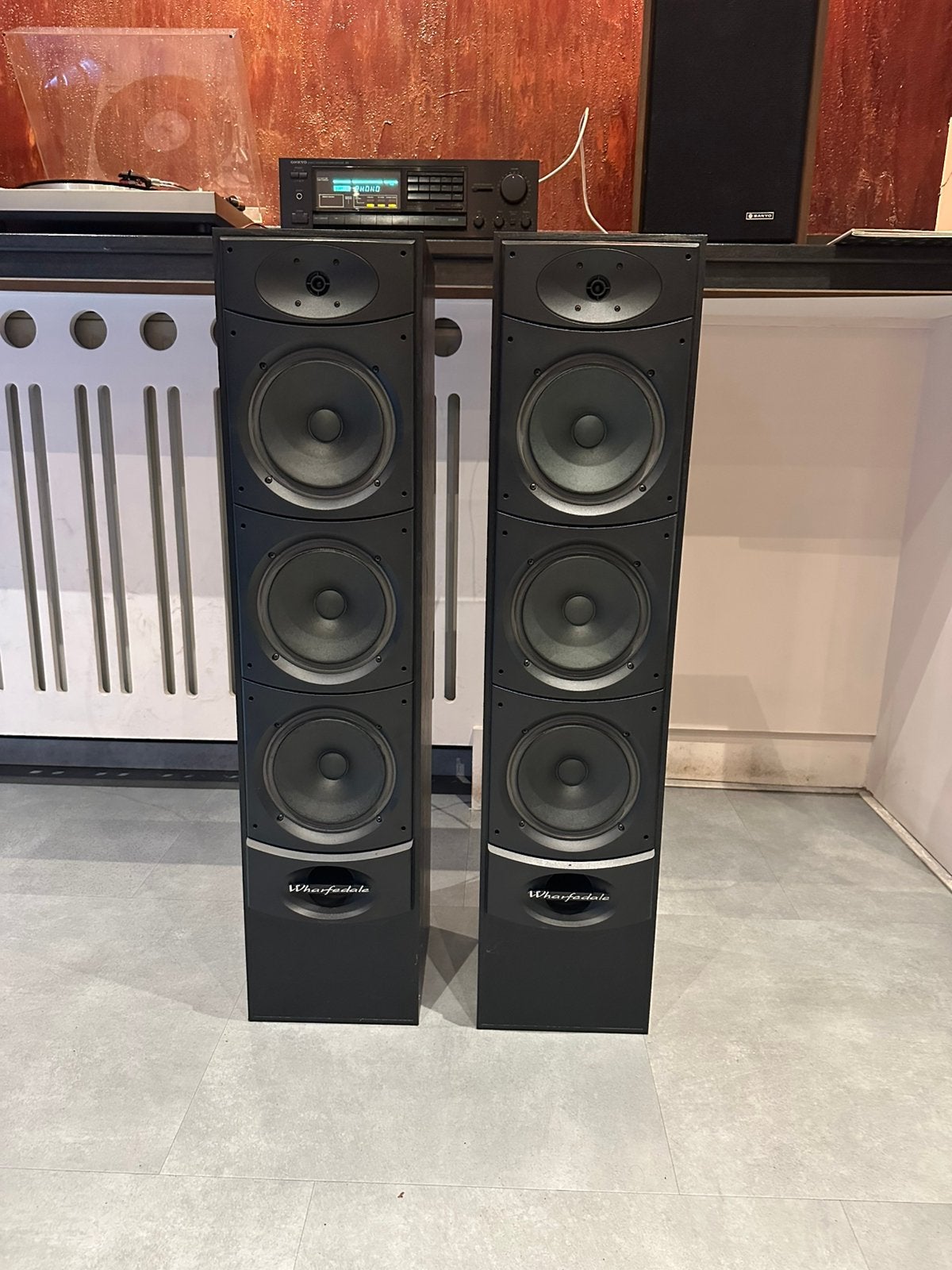 Wharfedale Valdus 500 luidsprekers met nieuwe randen, Stereo speakers, Wharfedale, Ophalen, 150 watt of meer