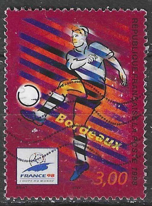 Frankrijk 1998 - Yvert 3130 - Wereldbeker Voetbal (ST), Verzenden, Gestempeld