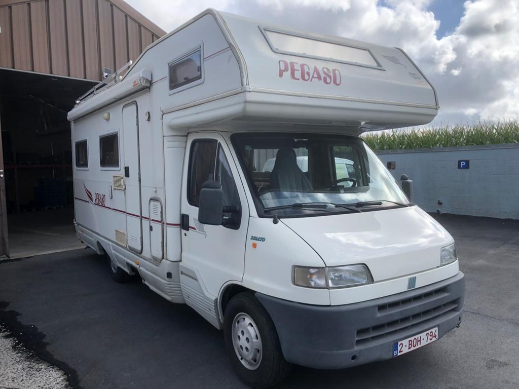 Camping-car fiat pegaso, Caravanes & Camping, Diesel, Réfrigérateur, Particulier, Fiat