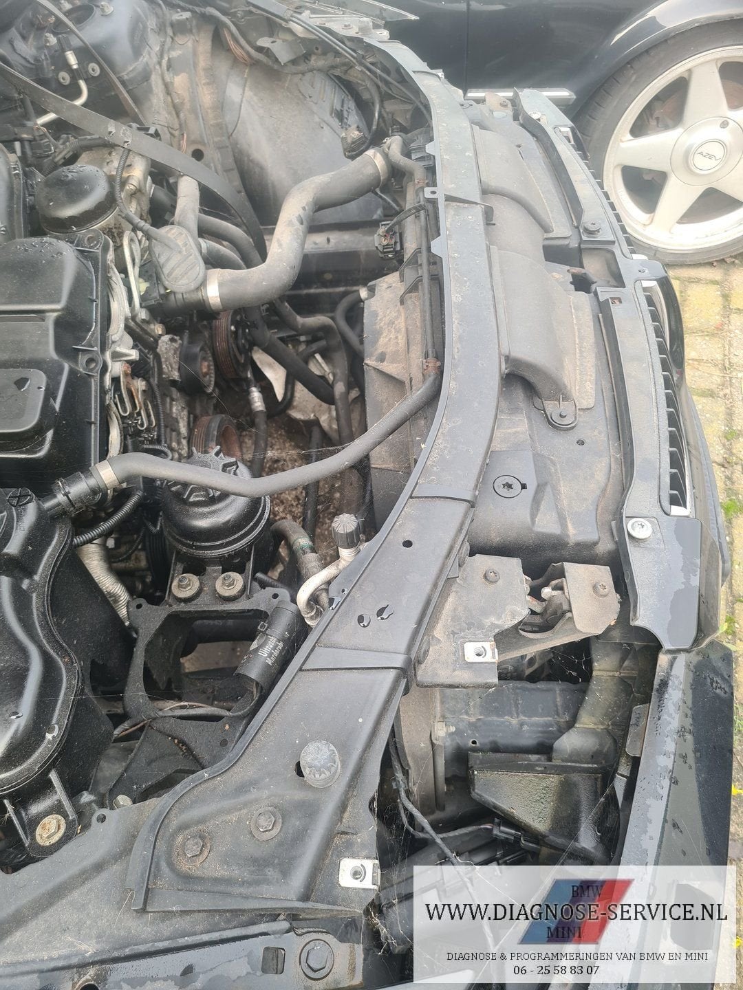 BMW  3er E90 E91 voorfront met ventilator  radiateur pakket, Ophalen, Gebruikt, -, -