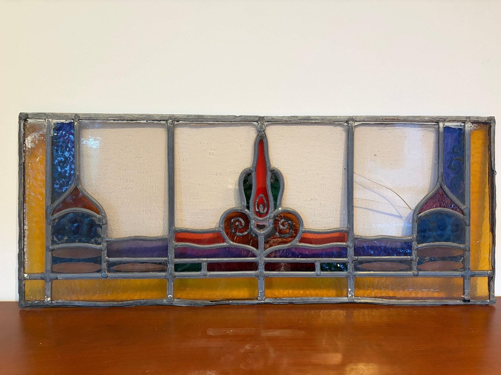 Vintage | Glas in lood, Antiek en Kunst, Ophalen of Verzenden