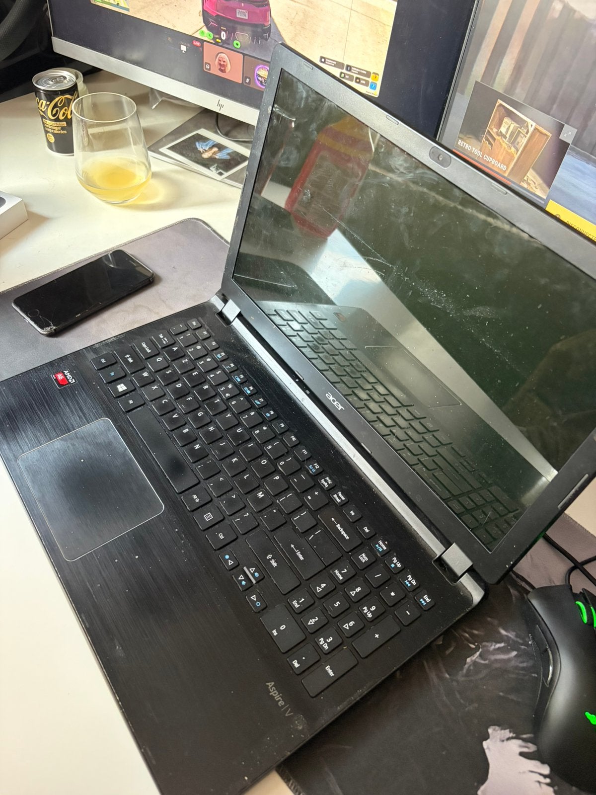 Acer Aspire V5-552 (model V5-552-65358G50akk), Informatique & Logiciels, Ordinateurs portables Windows, Enlèvement, Utilisé
