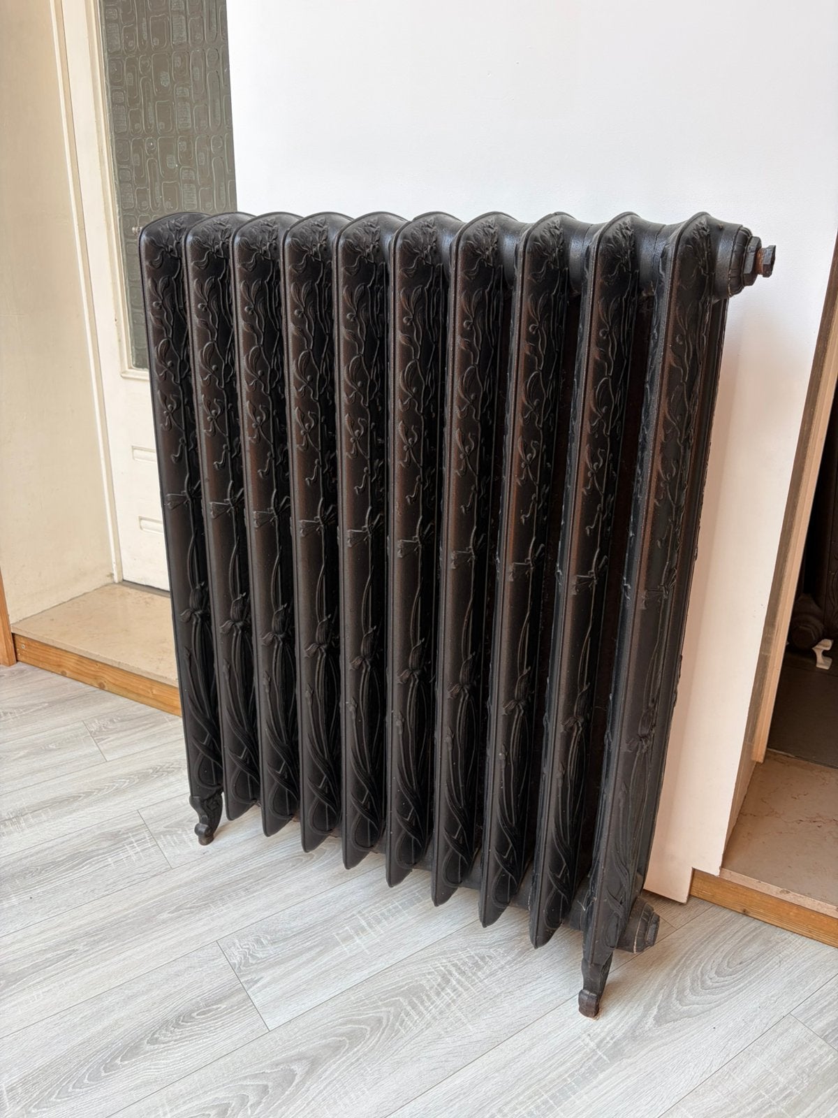 Gietijzeren radiator, Doe-het-zelf en Bouw, Verwarming en Radiatoren, Ophalen, Zo goed als nieuw, Radiator
