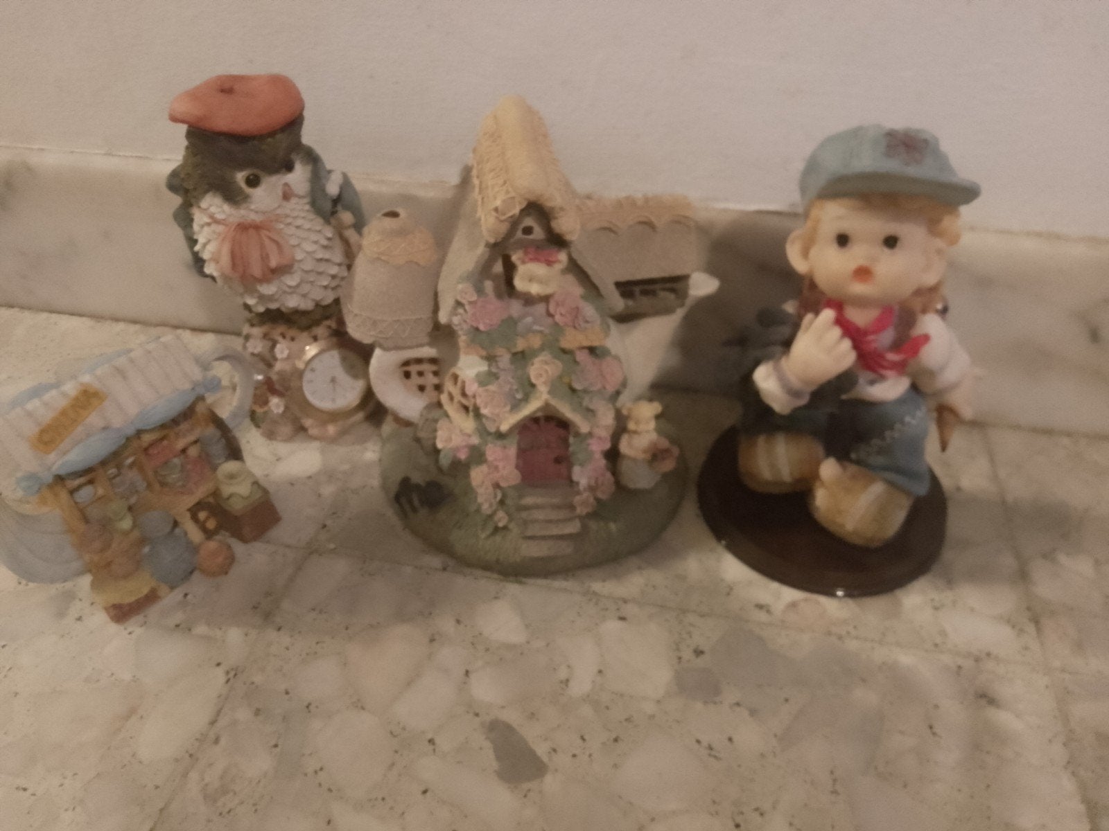4 beeldjes, Collections, Ours & Peluches, Enlèvement