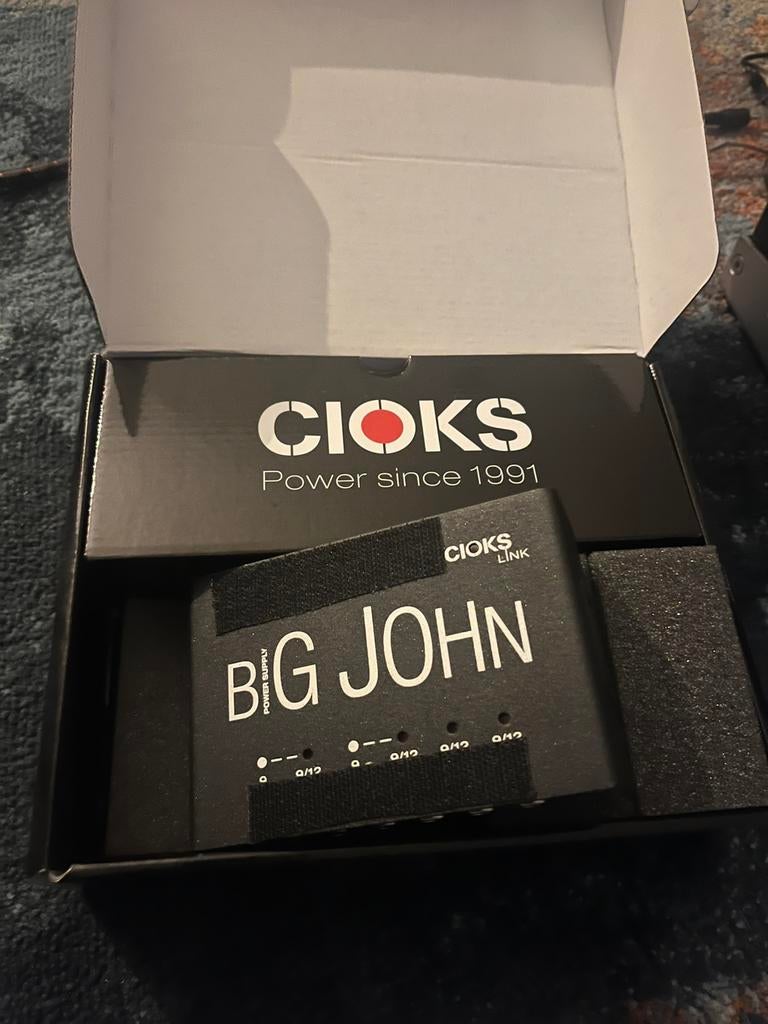 Cioks big john power supply, Muziek en Instrumenten, Effecten, Ophalen of Verzenden, Zo goed als nieuw