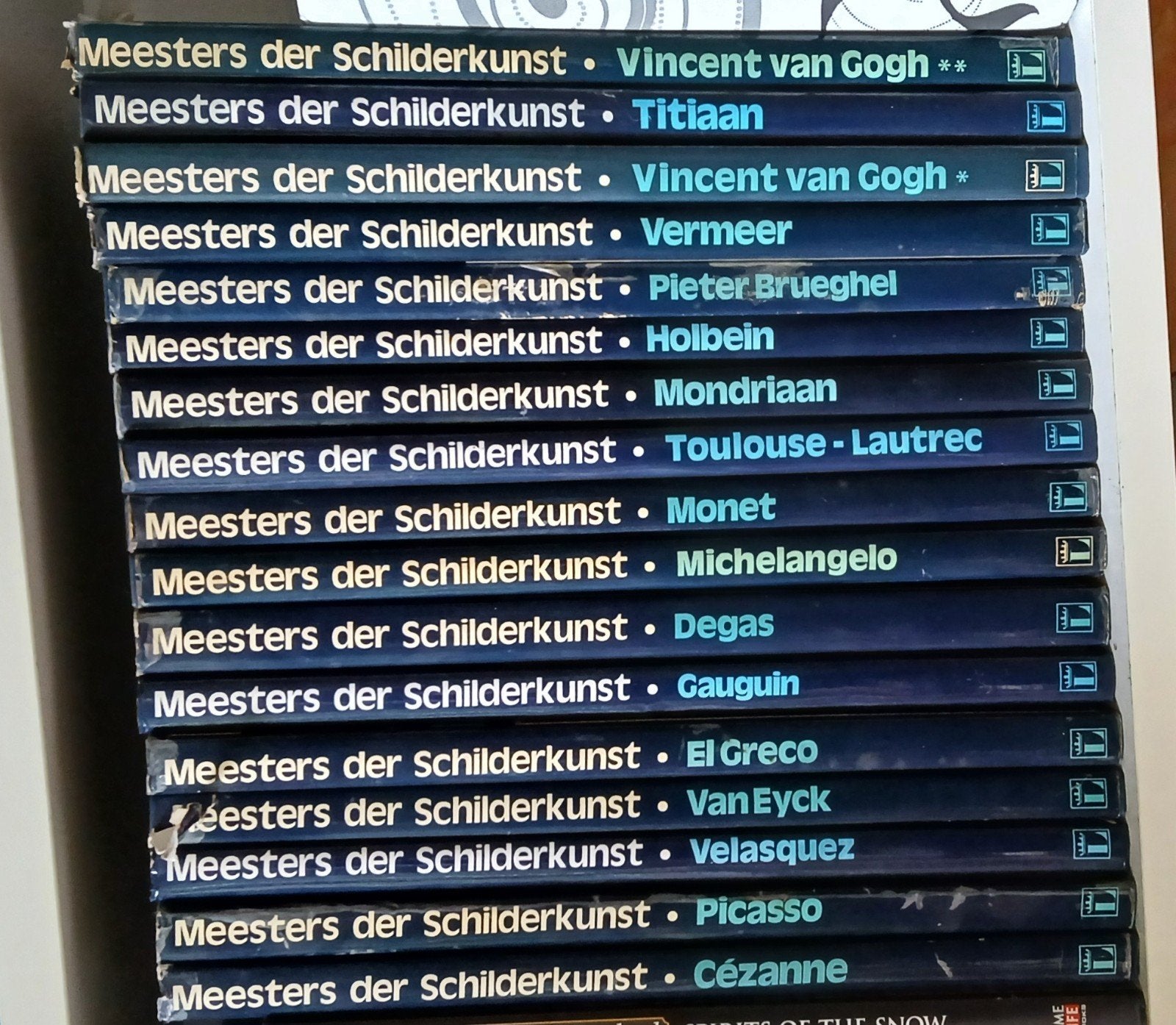 16 boeken Meesters der Schilderkunst, Boeken, Ophalen