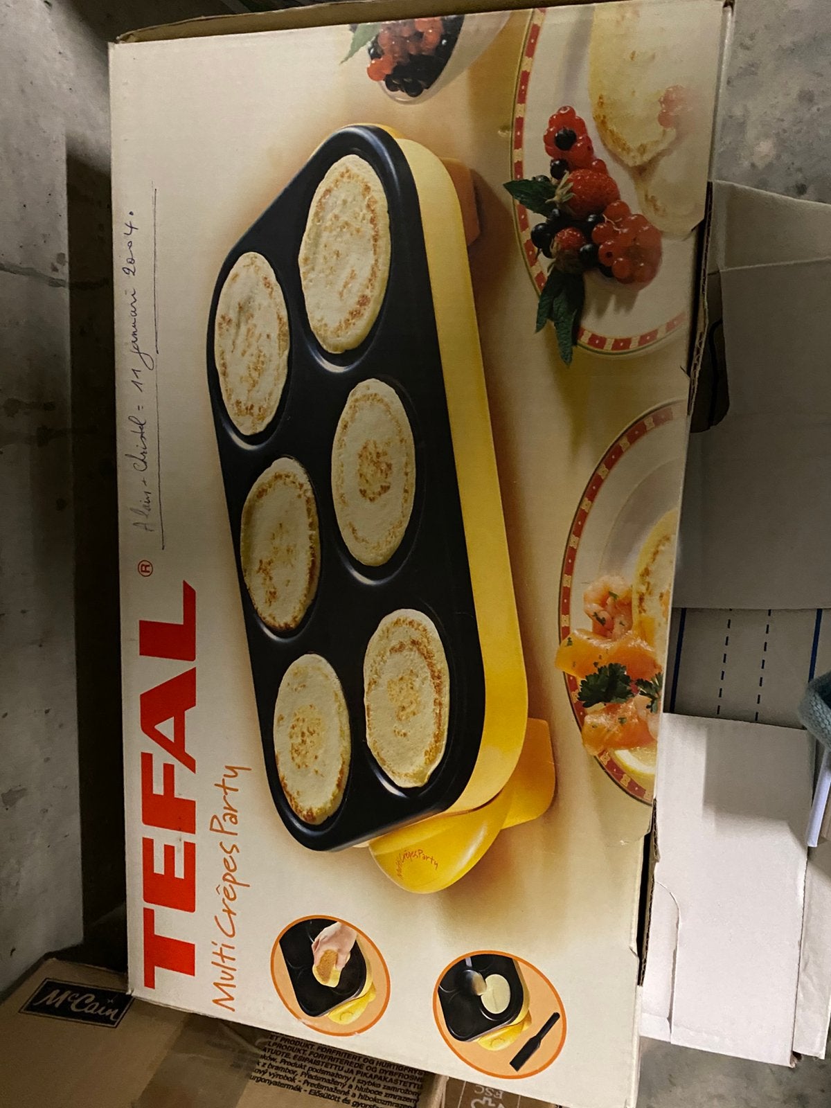 Te koop: Tefal multi crepes party, Enlèvement, Comme neuf