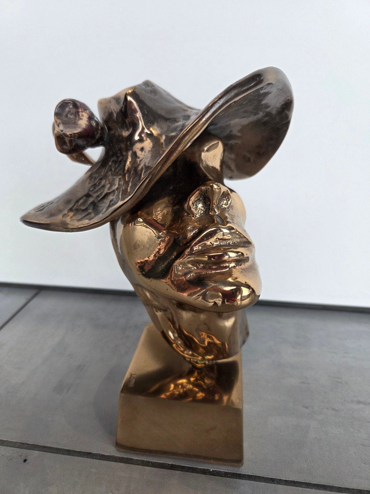 Bronzen beeld van Yves Lohe, Antiek en Kunst, Ophalen, Beeld