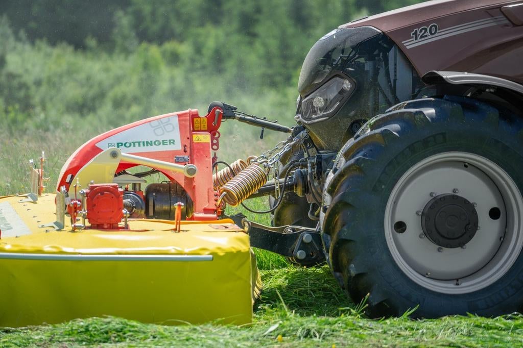 Pöttinger maaier Novacat F3100, Ophalen