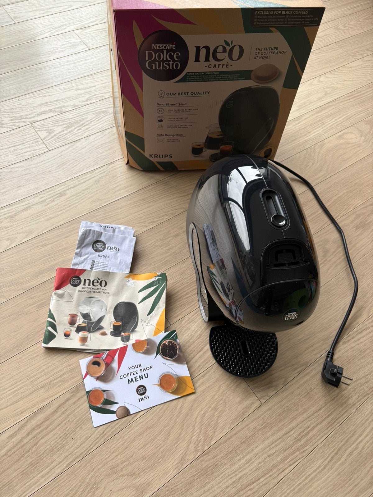Nescafé Dolce Gusto NEO, Electroménager, Réservoir d'eau amovible, Enlèvement ou Envoi, Dosettes et capsules de café, Cafetière