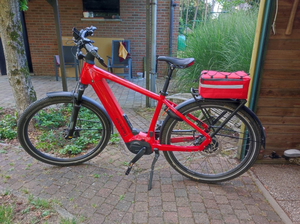 Flyer G1 Upstreet 7.23 Gents Red M, Fietsen en Brommers, Elektrische fietsen, Nieuw, 51 tot 55 cm, 50 km per accu of meer, Ophalen