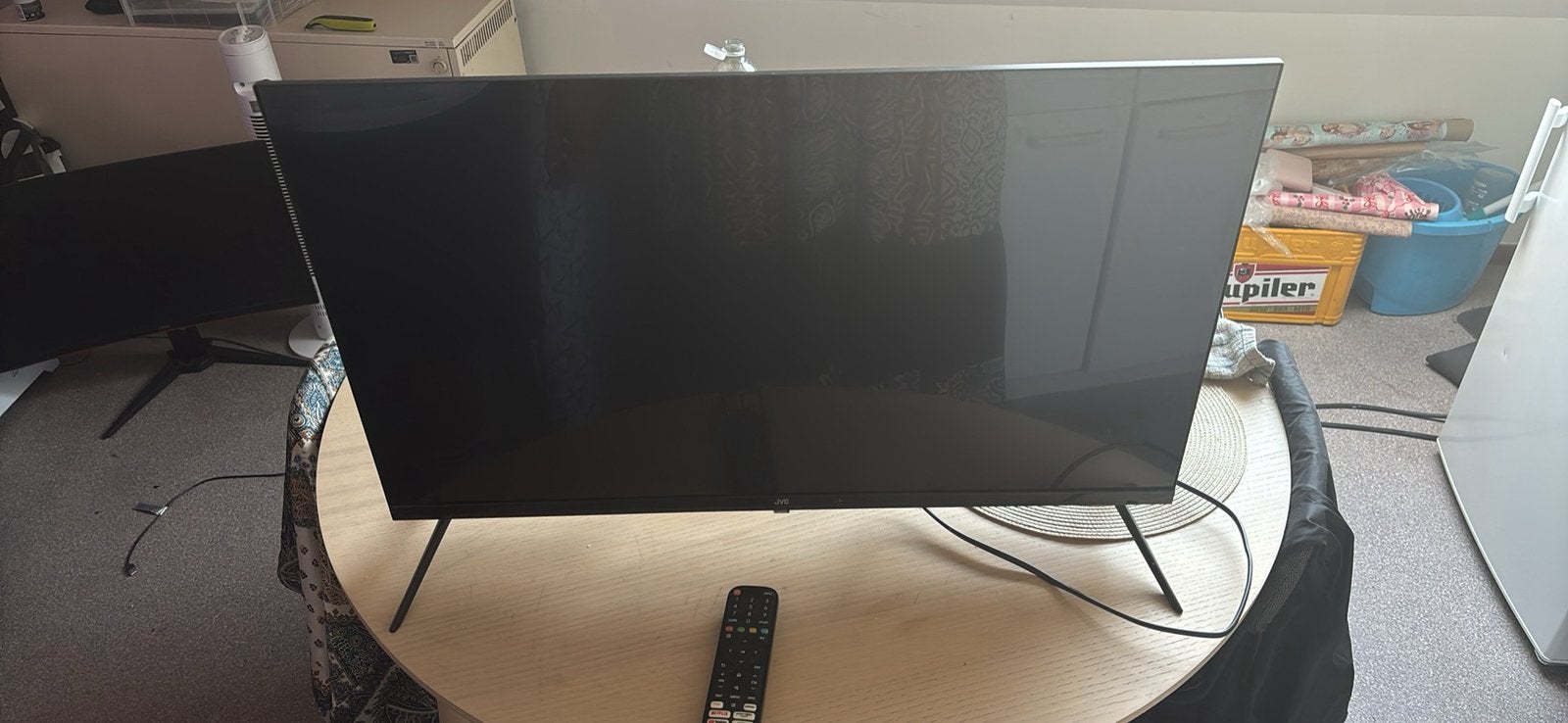 JVC Smart TV met Afstandsbediening, Audio, Tv en Foto, Televisies, Ophalen, Zo goed als nieuw, Full HD (1080p), Smart TV