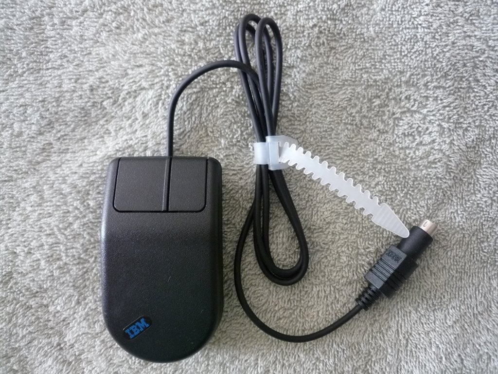 IBM Nieuwe muis met mini-DIN-connector - COLLECTOR, Computers en Software, Vintage Computers, Ophalen of Verzenden