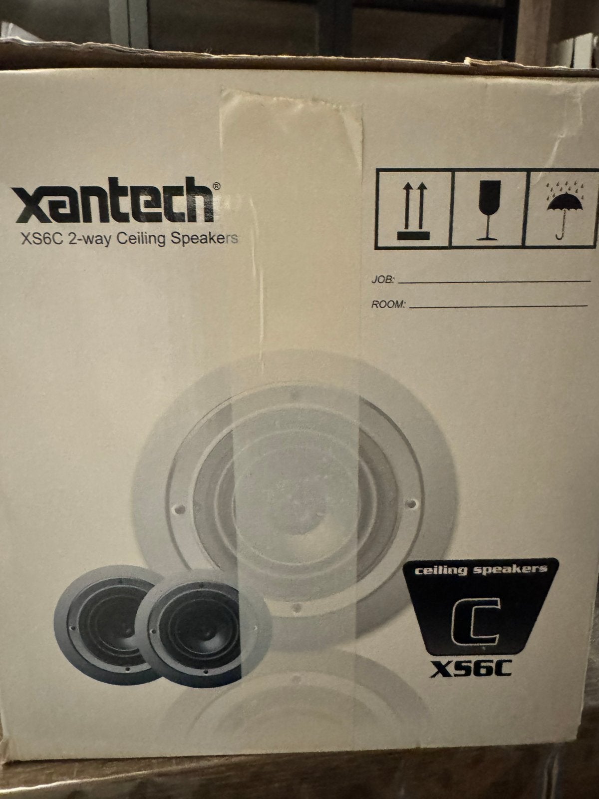 Gloednieuwe XS6C-luidspreker XANTECH, TV, Hi-fi & Vidéo, Enlèvement ou Envoi, Neuf