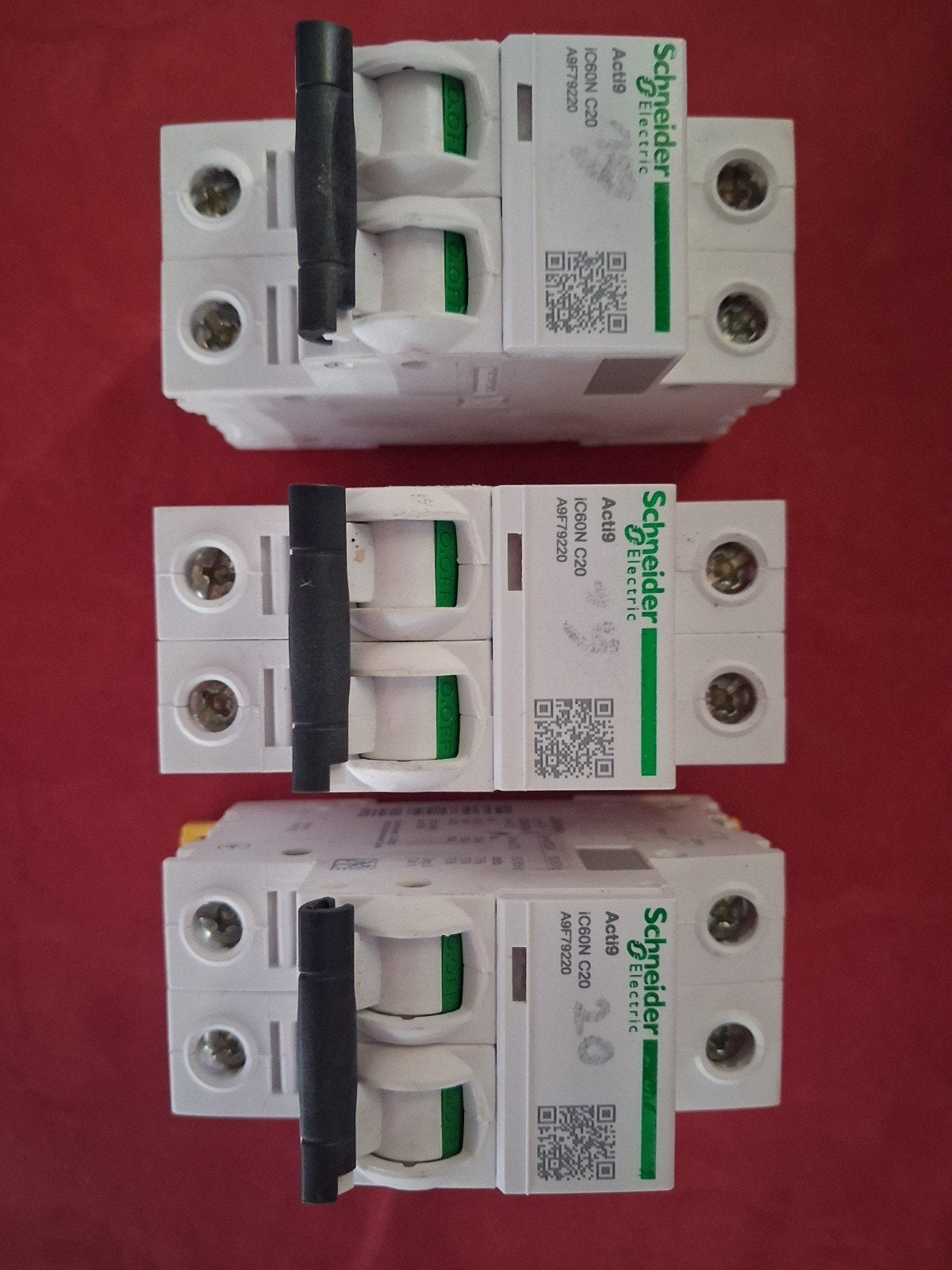automaat C20 Schneider, Bricolage & Construction, Électricité & Câbles, Enlèvement, Neuf, Schneider Electric