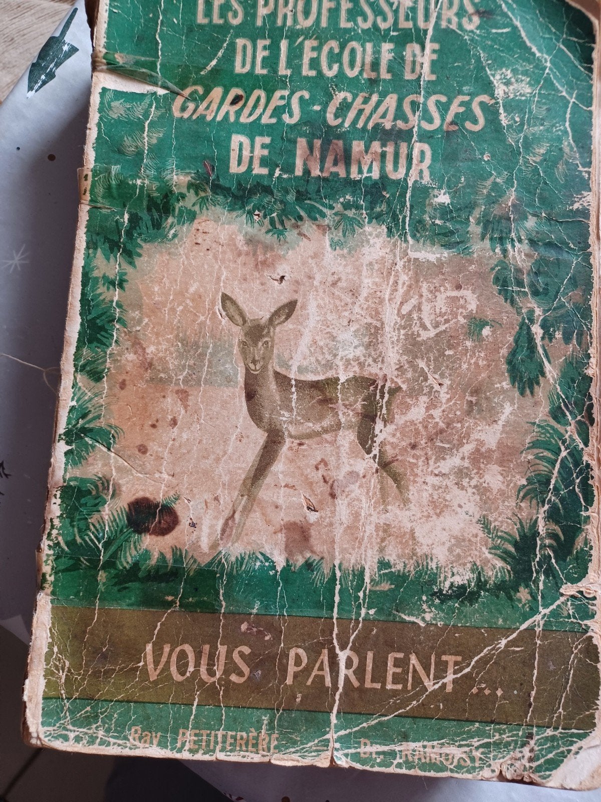 L école des gardes chasse de namur., Enlèvement
