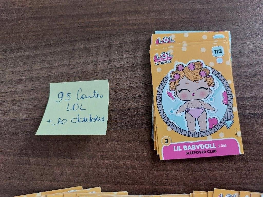 95 Cartes de collection LOL, Enlèvement ou Envoi