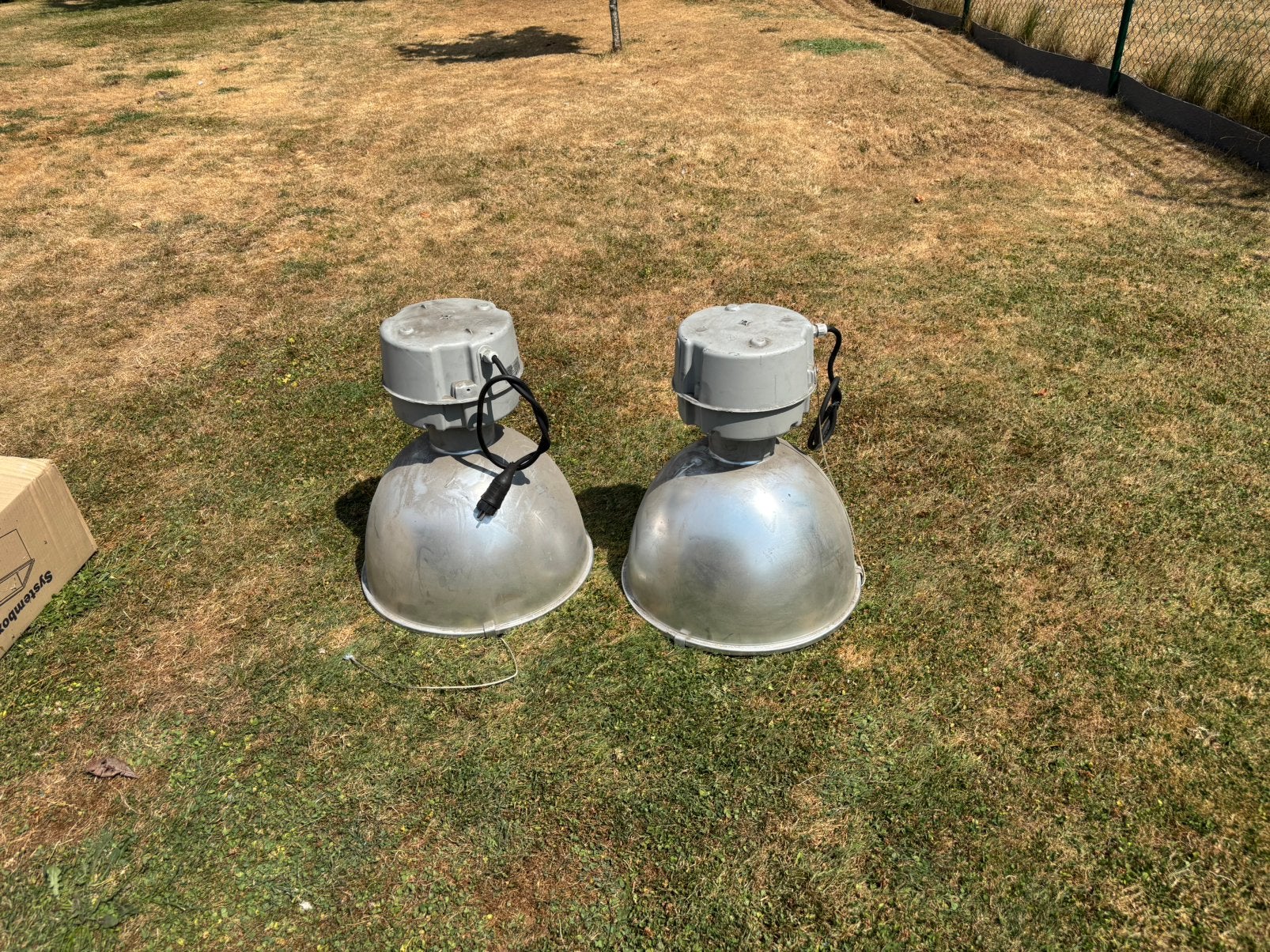 2 lampes de hall de montage, Résistant à l'eau, Aluminium, Enlèvement, Suspension