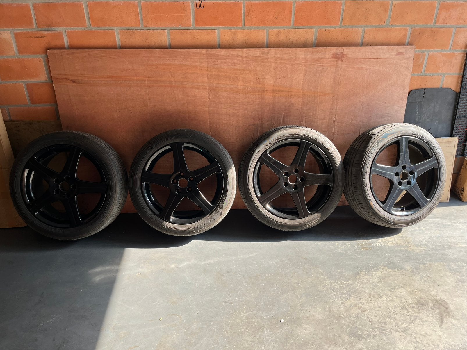 Velgen met banden 5x110, Auto-onderdelen, Banden en Velgen, Ophalen, 18 inch, Banden en Velgen, Personenwagen