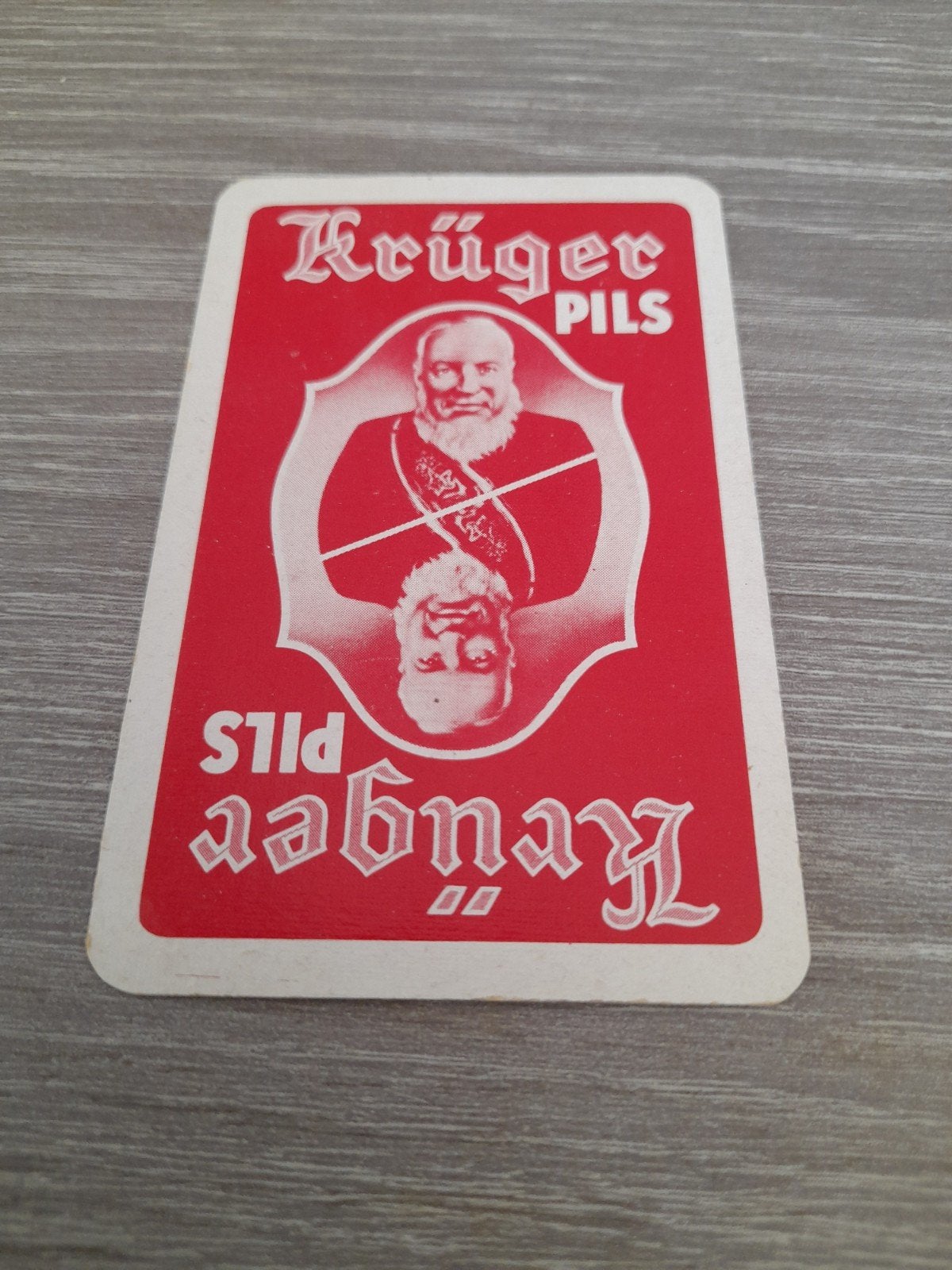 Carte à jouer Joker Krüger Pils, Enlèvement ou Envoi