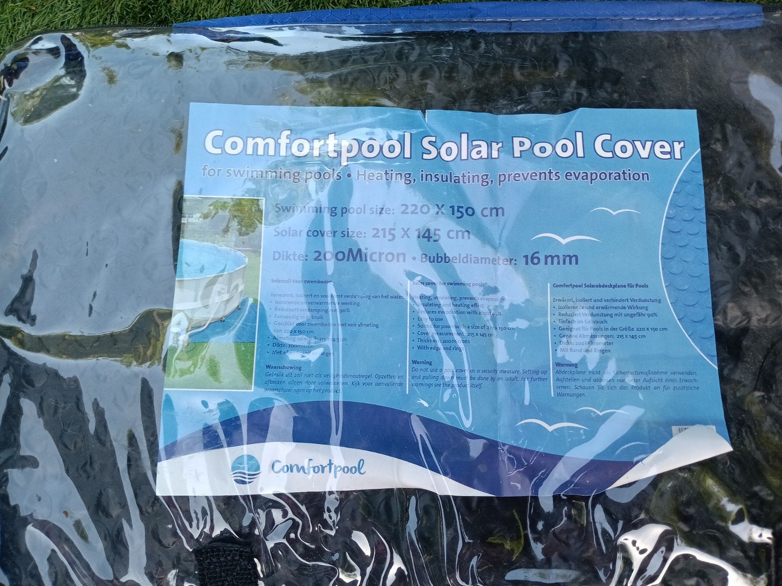 Solar pool cover zwembad, Tuin en Terras, Ophalen