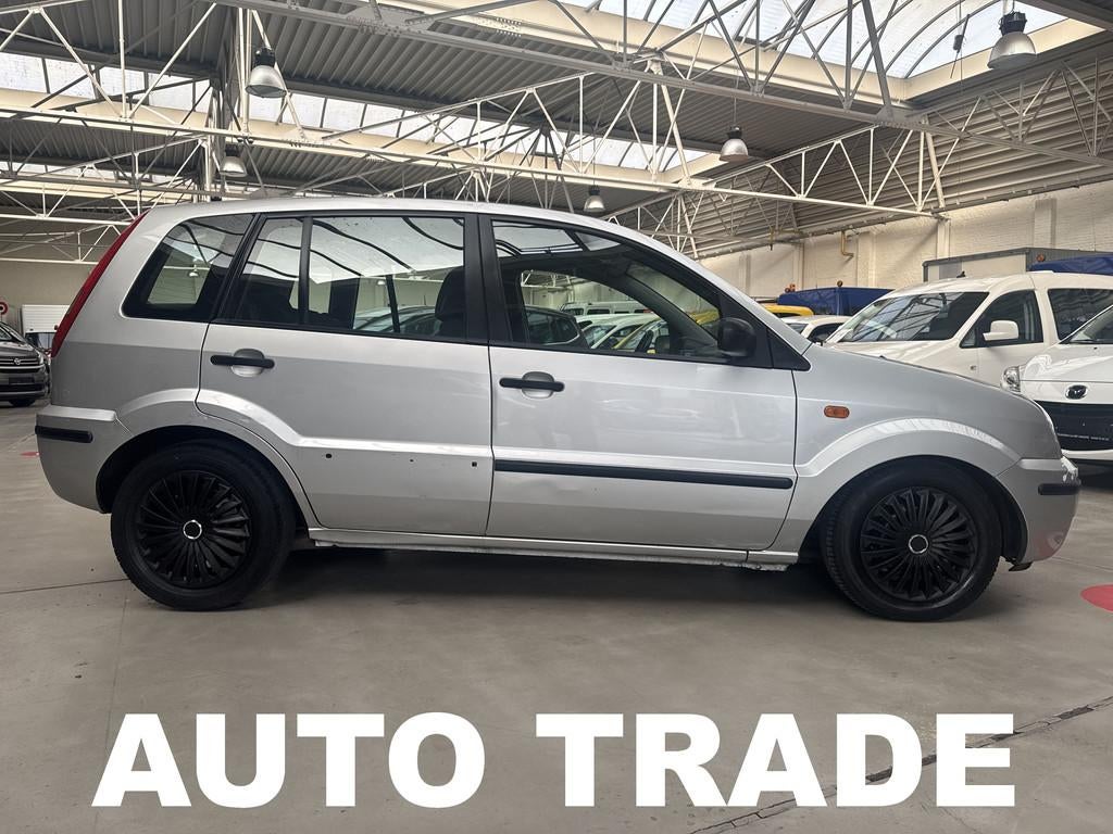 Ford Fusion 1.6 Diesel | 1j garantie | Keuring | Carpass, Argent ou Gris, 90 ch, Boîte manuelle, Noir