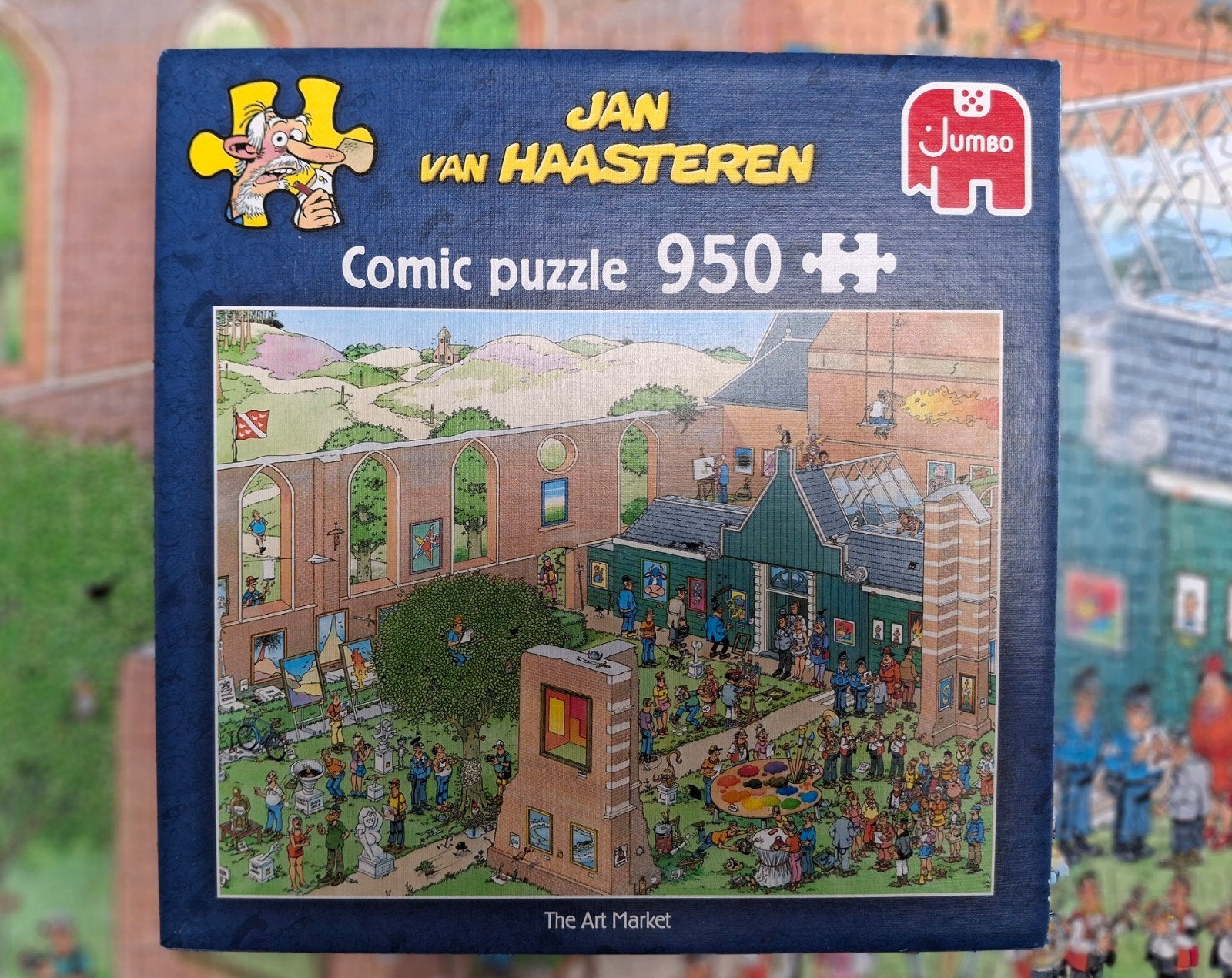 Puzzel Jan van Haasteren - 950 stukjes - The art market., Enlèvement