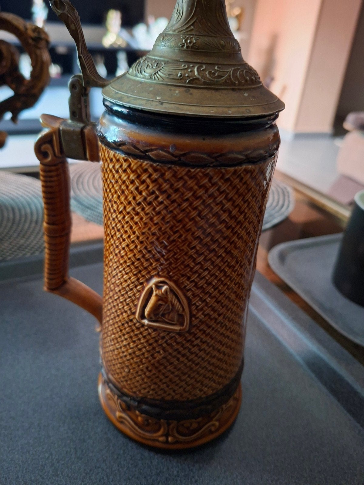 Vintage Japanse Muzikale Bierpul / Stein (Fuji Japan, Jaren, Ophalen