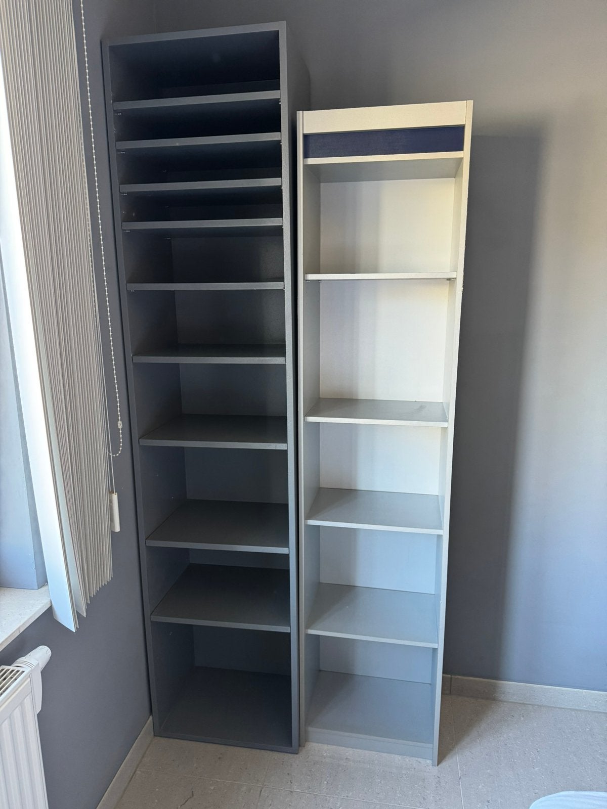 2 boekenkasten - kledingkasten - schoenenkasten, Enlèvement, Comme neuf