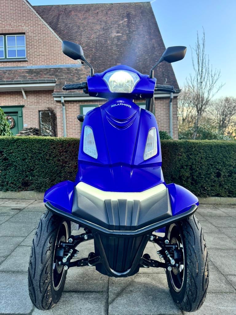 Prachtig Scootmobiel MOBITECH Relaxmove 25km/u Scooter, Diversen, Ophalen of Verzenden, Inklapbaar, Zo goed als nieuw, Elektrische rolstoel