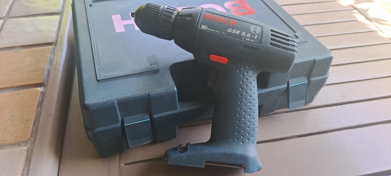 Bosch boormachine PSR-9.6 V, Ophalen, Boormachine