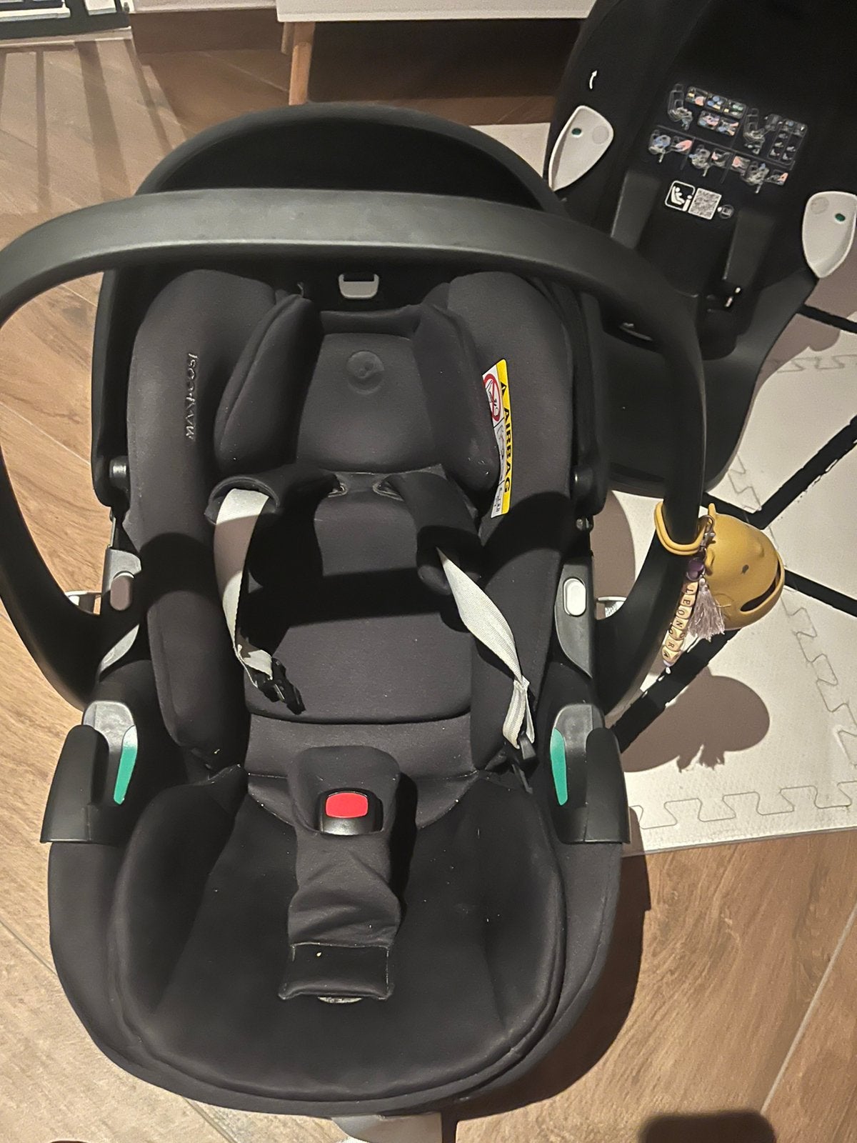 Maxi cosy pebble met familyfix (isofix 360), Kinderen en Baby's, Autostoeltjes, Ophalen, Gebruikt, Maxi-Cosi, Isofix