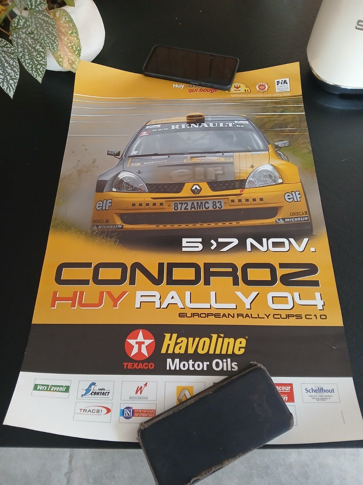 Rally affiche condroz huy 2004, Enlèvement ou Envoi
