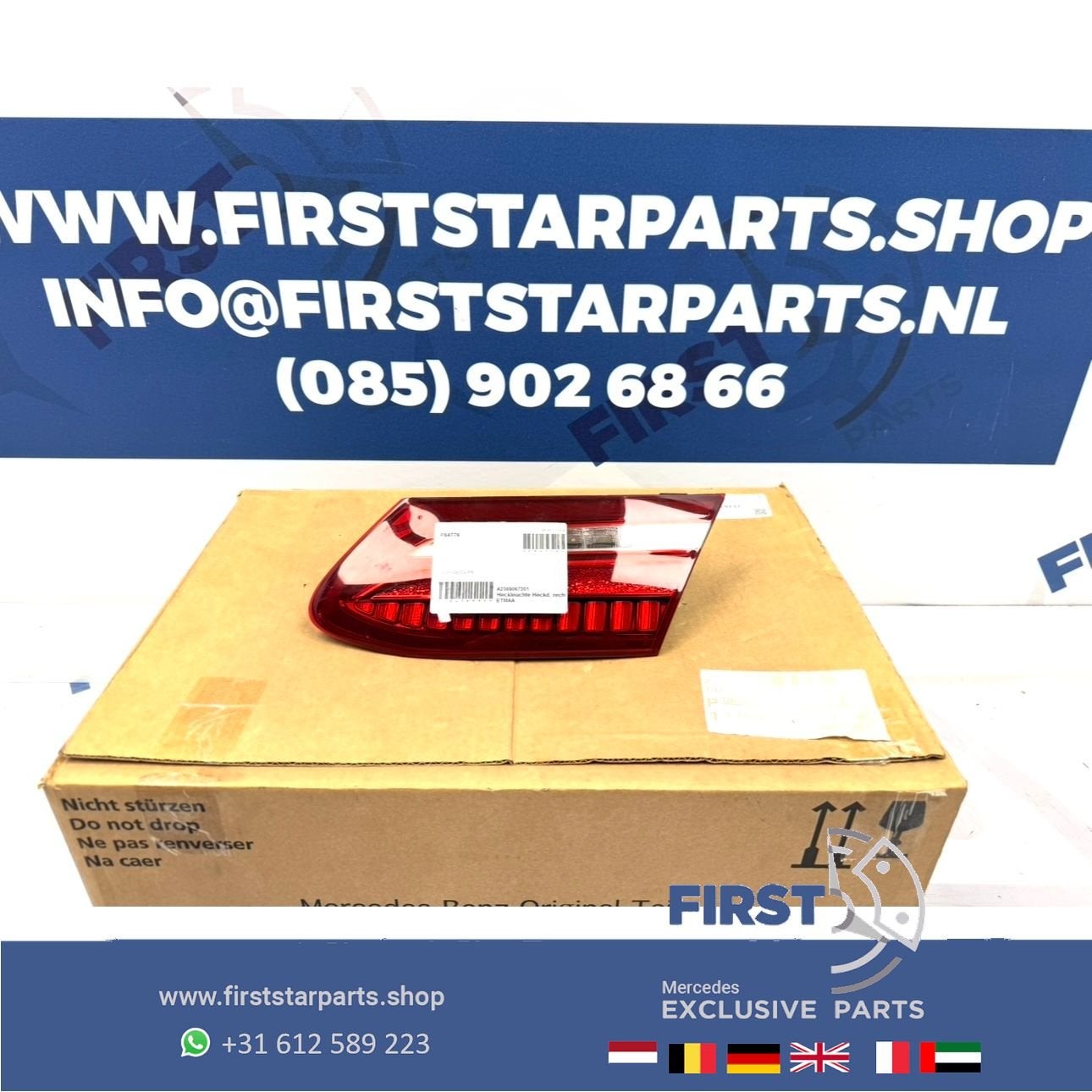A2389067201 W238 A238 C238 LED Achterlicht rechts achter (bi, Gebruikt, -, Ophalen of Verzenden, -