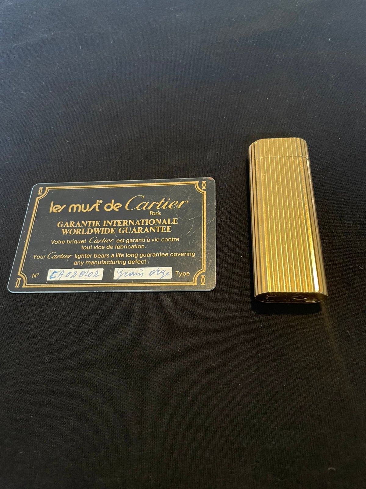 Cartier aansteker, Ophalen, Zo goed als nieuw, Aansteker