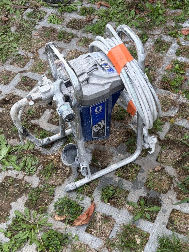 Pistolet airless - Graco gx 21 - fonctionne parfaitement, Bricolage & Construction, Matériel de peinture, Enlèvement, Utilisé