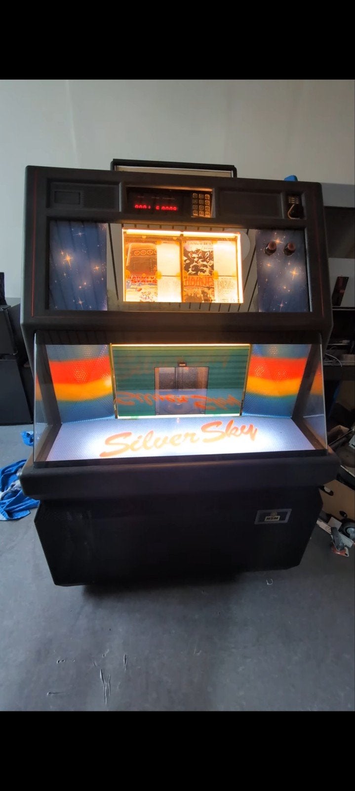 NSM Silver Sky CD Jukebox, Enlèvement, Utilisé, Autres marques