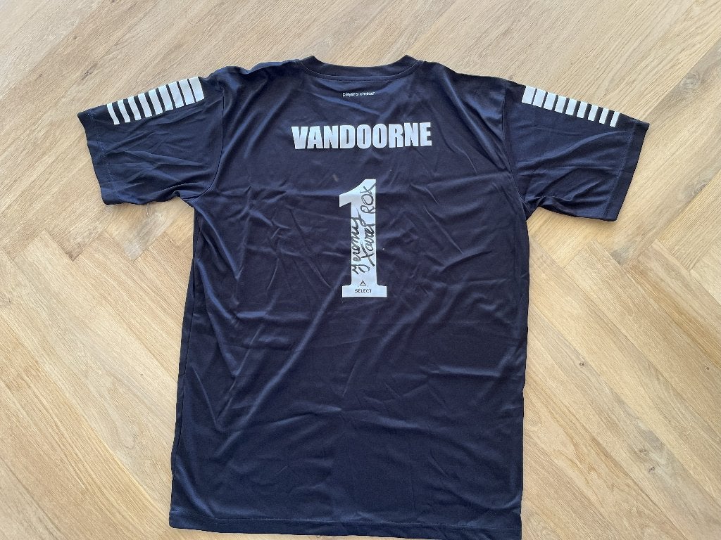 Match-worn shirt Jeremy Vandoorne LMV galamatch - gesigneerd, Sport en Fitness, Maat L, Ophalen, Zo goed als nieuw, Shirt