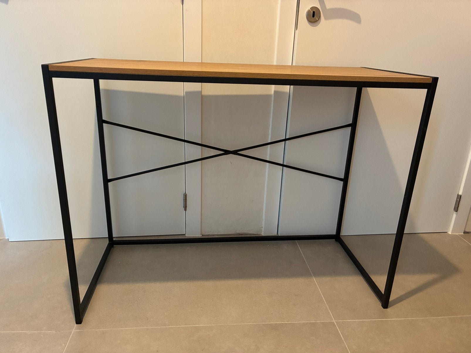 Wandtafel/bureautje, Huis en Inrichting, Tafels | Sidetables, Ophalen, Zo goed als nieuw