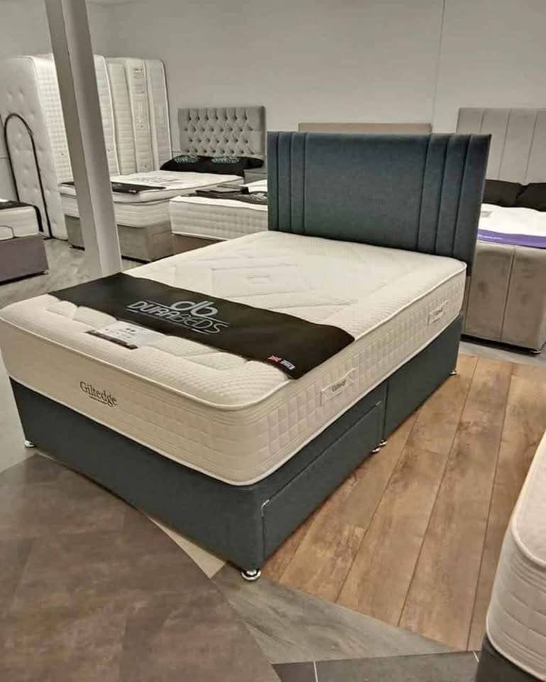 Bed en matras met betaling bij levering, Verzenden, Nieuw, Tweepersoons, Overige kleuren