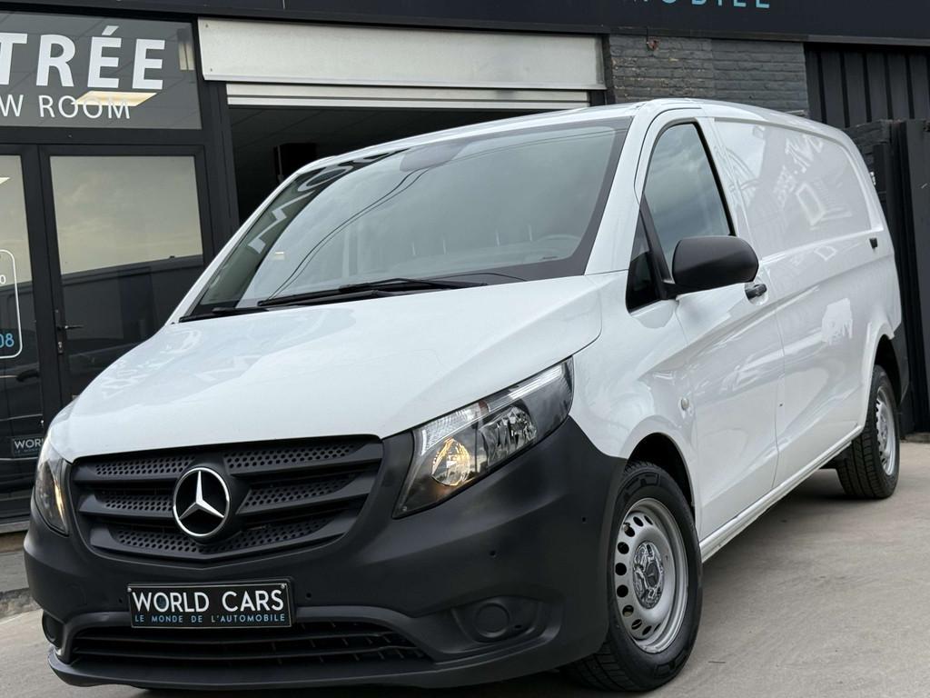 Mercedes-Benz Vito 2.0D 163CV TVAC*BTWIN - LONG CHASSIS - NA, Autos, Camionnettes & Utilitaires, Euro 6, Entreprise, 3 places