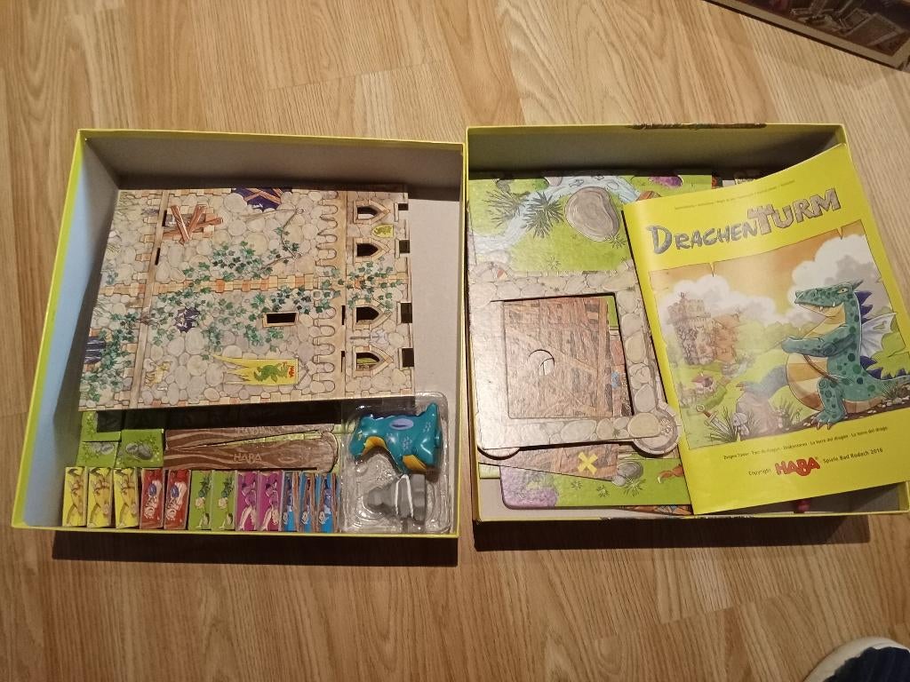 Drakentoren Haba, Kinderen en Baby's, Speelgoed | Educatief en Creatief, Ophalen of Verzenden, Zo goed als nieuw