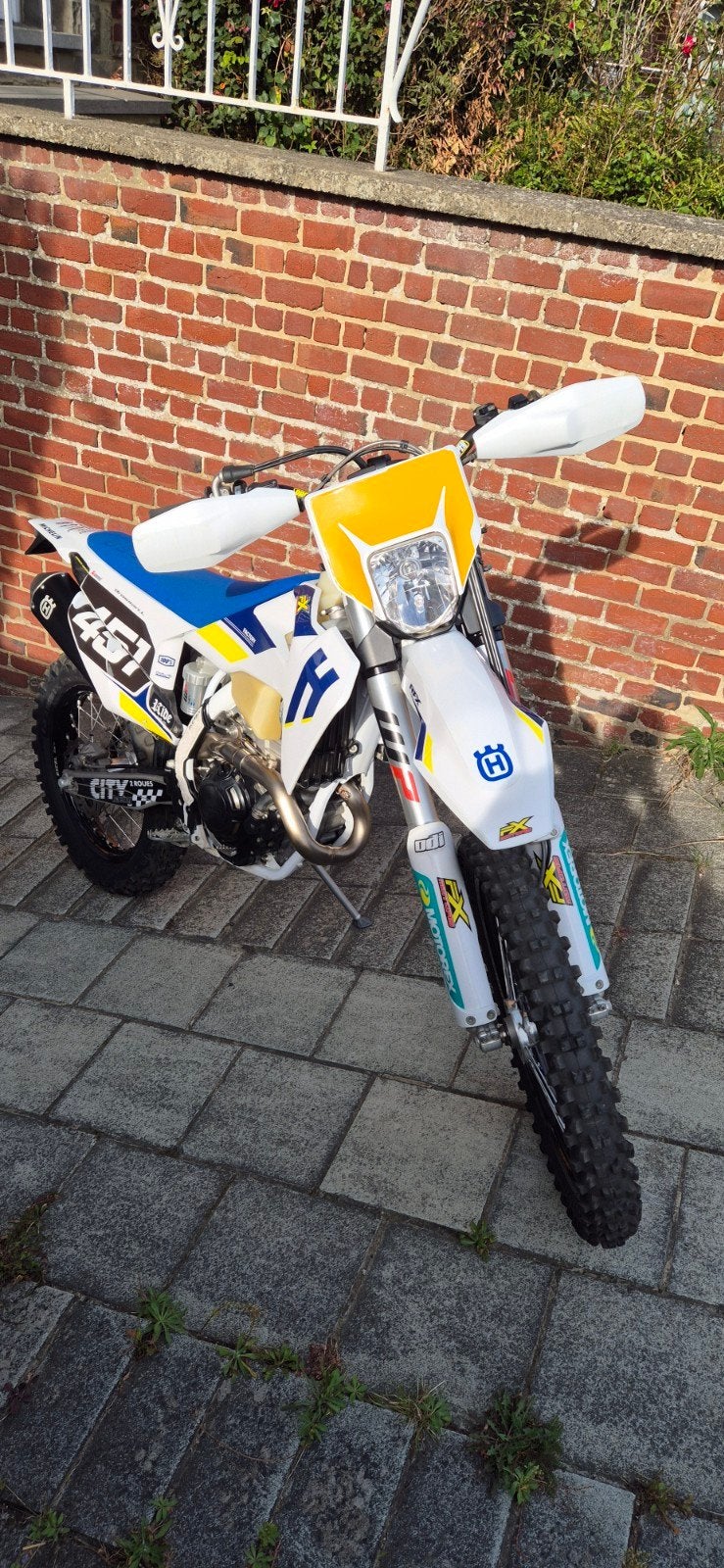 husqvarna 250 fe heritage, Ophalen