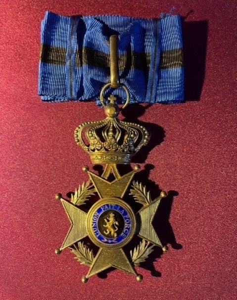 Kruis van Commandeur in de Orde van Leopold II, Ophalen of Verzenden, Overige soorten, Lintje, Medaille of Wings
