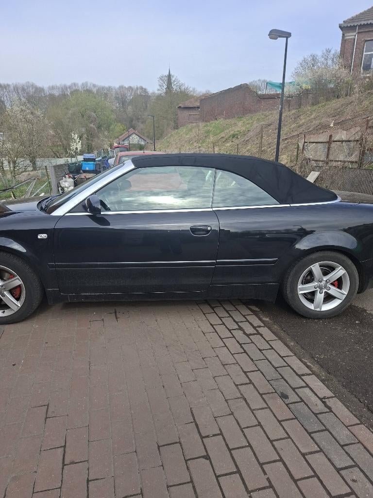 Audi a4 cabrio auto, Auto's, Audi, Automaat, Automatische klimaatregeling, Zwart, Cabriolet